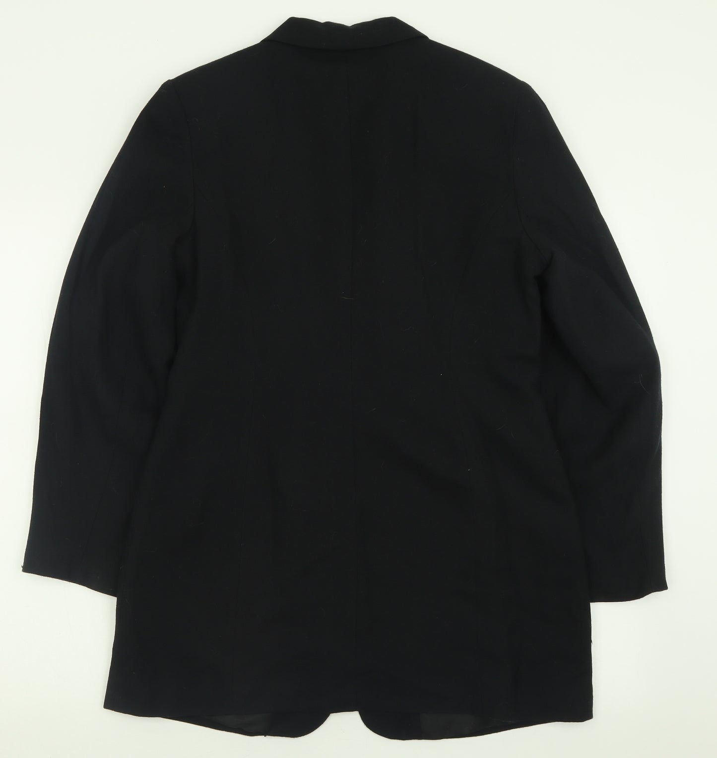 BHS Womens Black   Jacket Blazer Size 12  Button