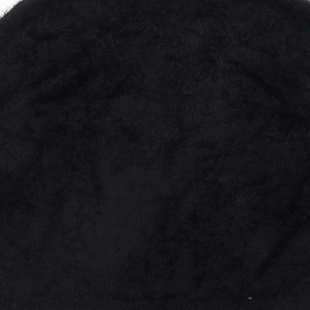 BHS Womens Black V-Neck  Polyamide Cardigan Jumper Size 16