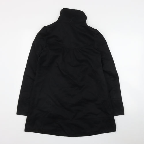 H&M Womens Black   Jacket  Size 8  Snap