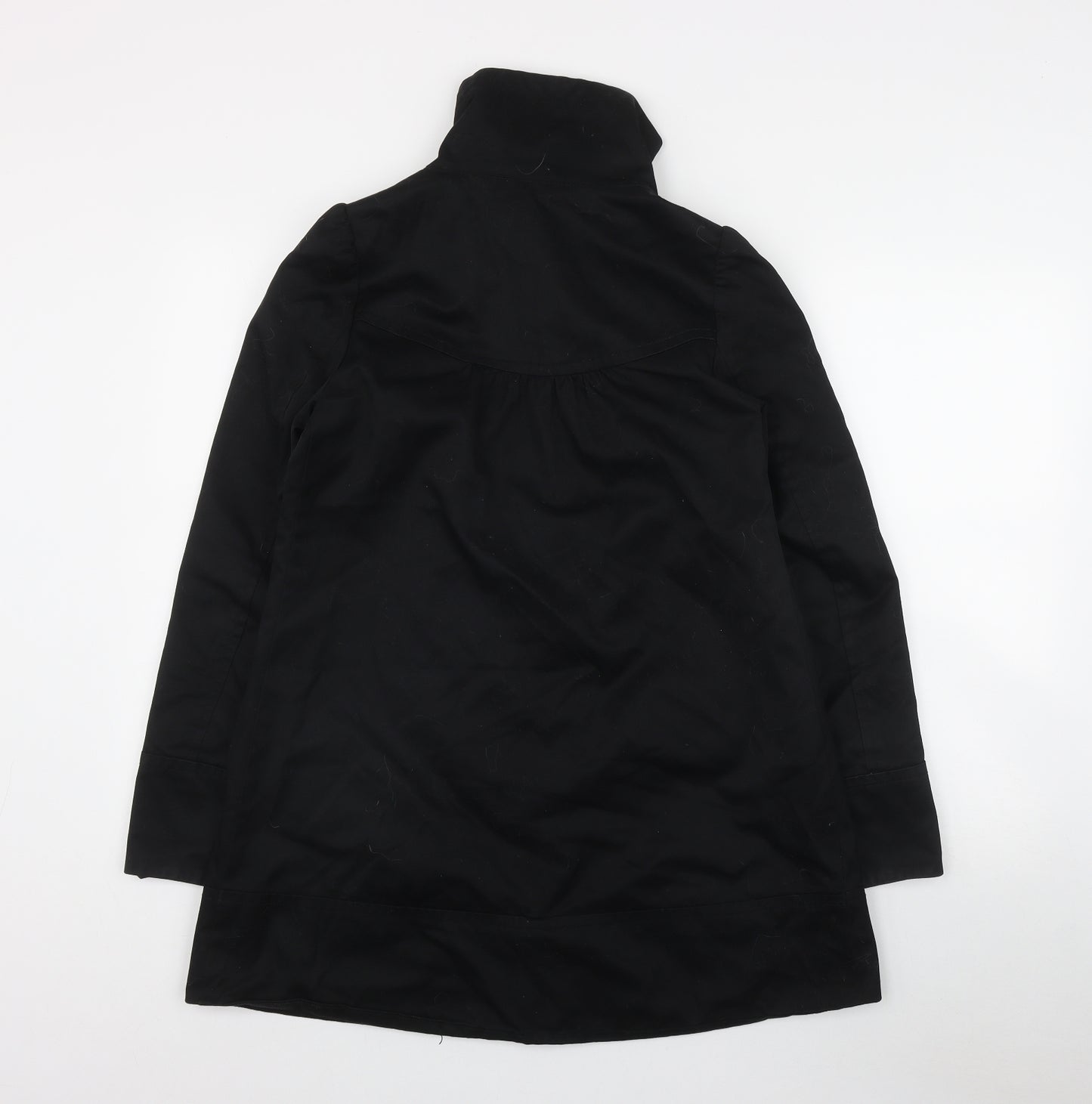 H&M Womens Black   Jacket  Size 8  Snap