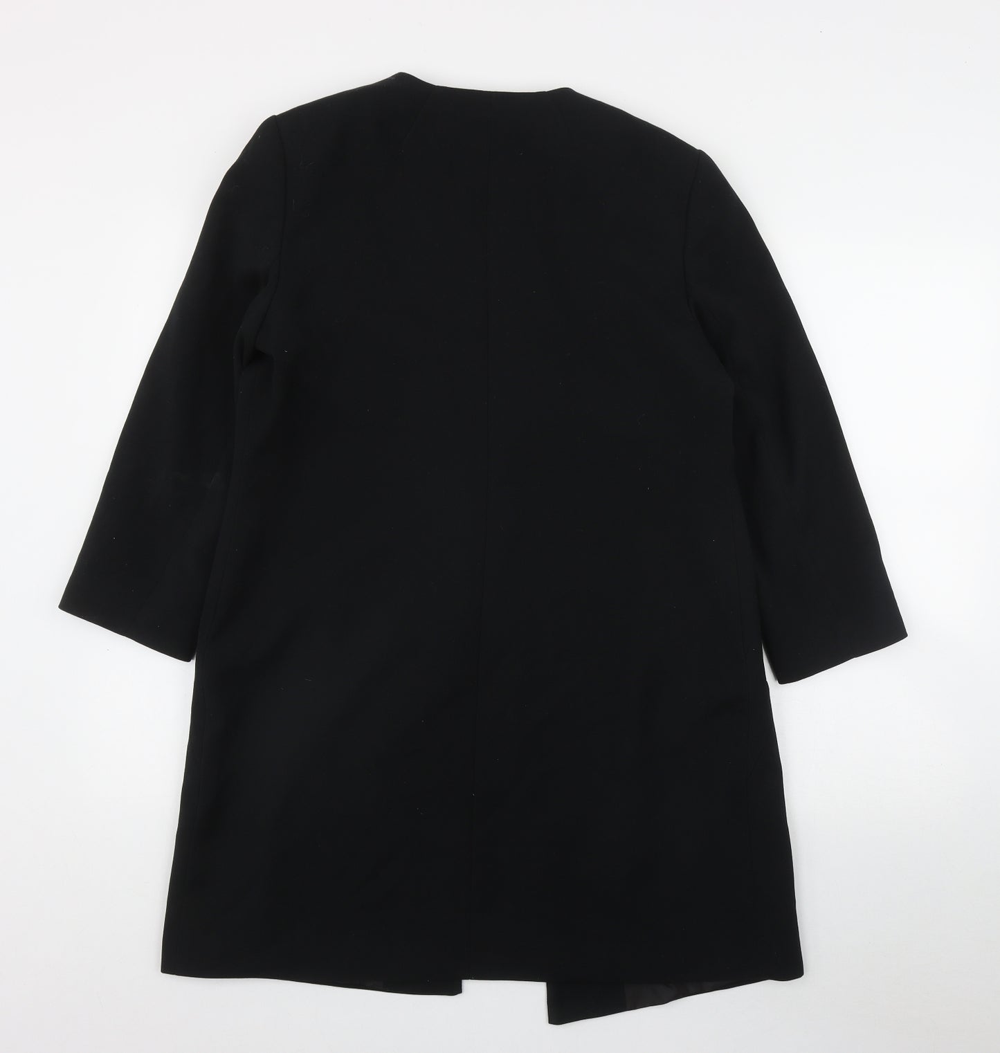 David Emanuel Womens Black   Overcoat Jacket Size 12