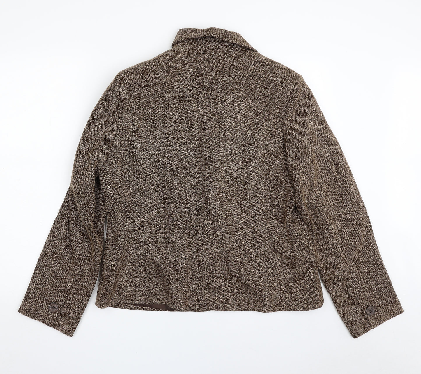 E-vie Womens Brown   Jacket Blazer Size 16  Button