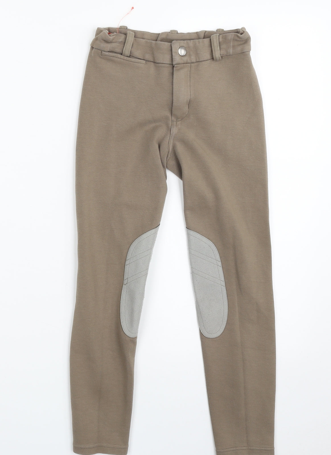 Fouganza  Boys Beige  Cotton Jogger Trousers Size 10 Years  Regular Zip