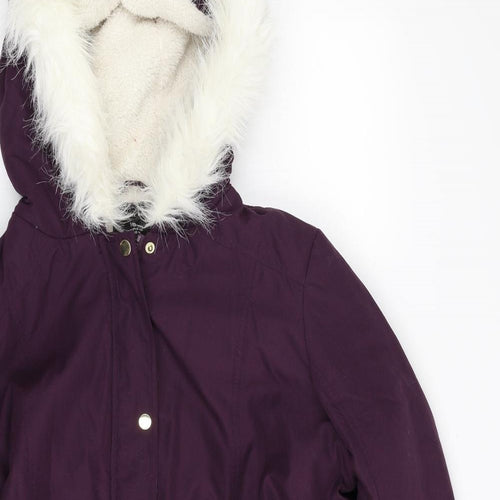 Dorothy Perkins Womens Purple   Jacket  Size 18  Zip