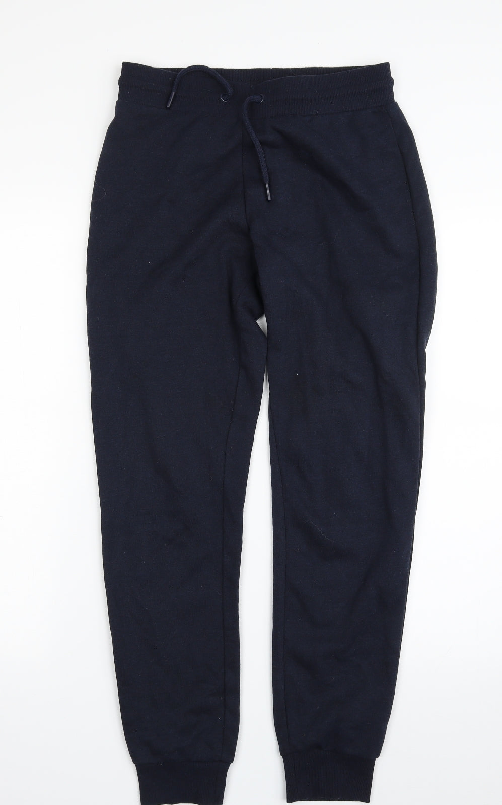 Primark Womens Blue  Cotton Carrot Leggings Size 6 L26 in   - Size 6-8