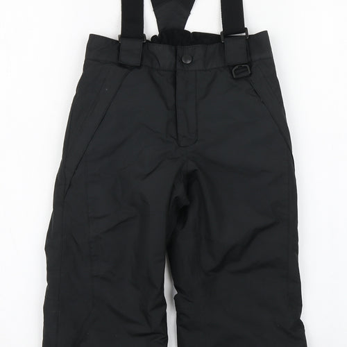 Lupilu Boys Black  Polyester Snow Pants Trousers Size 3-4 Years  Regular Zip