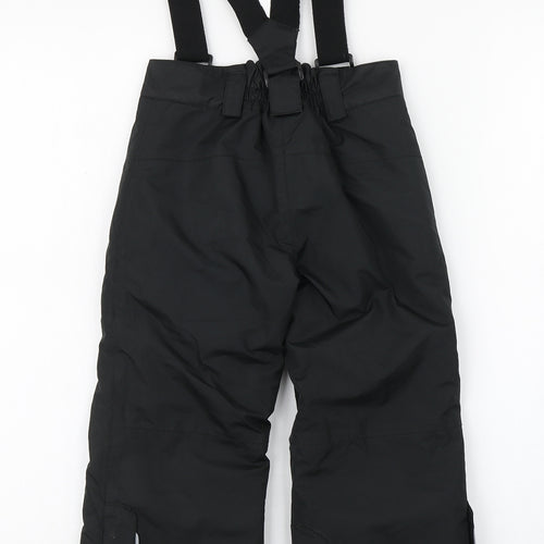 Lupilu Boys Black  Polyester Snow Pants Trousers Size 3-4 Years  Regular Zip