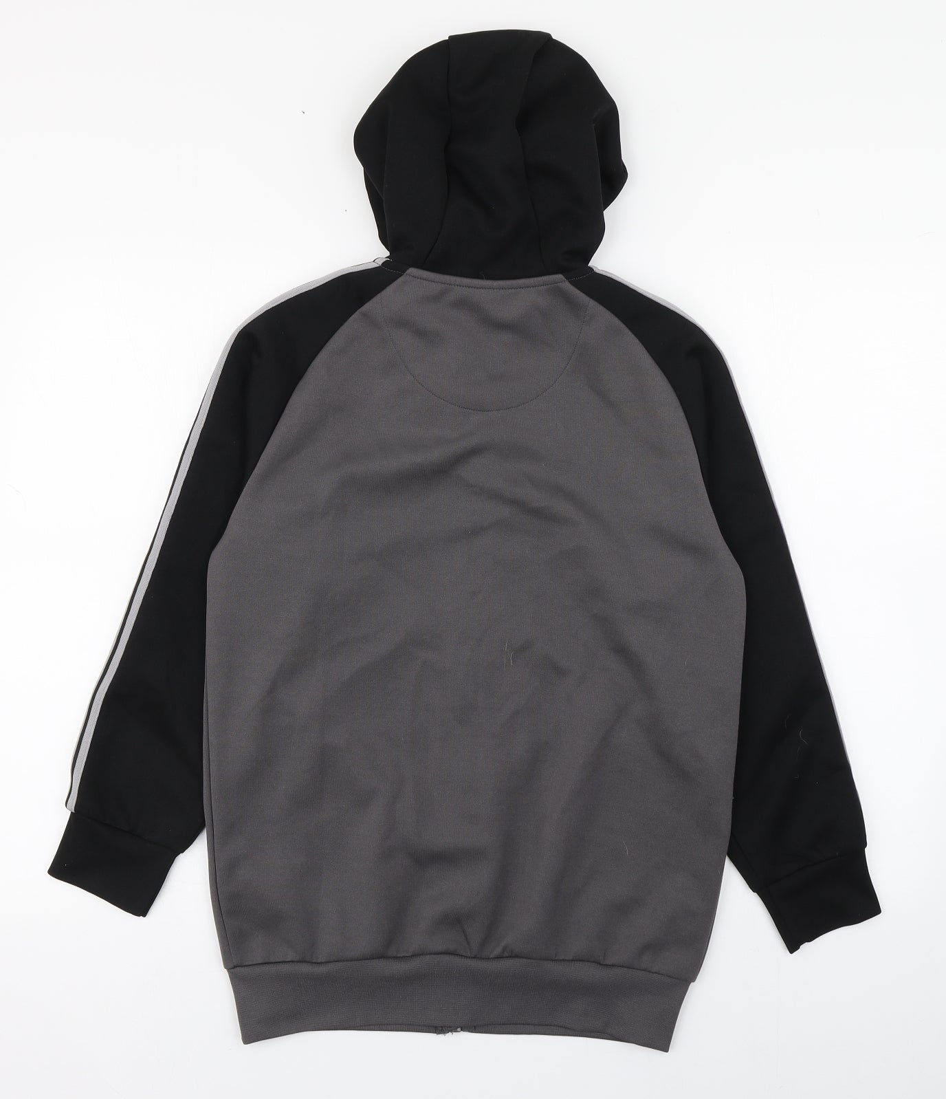 Sonneti Boys Grey  Polyester Full Zip Hoodie Size 12-13 Years