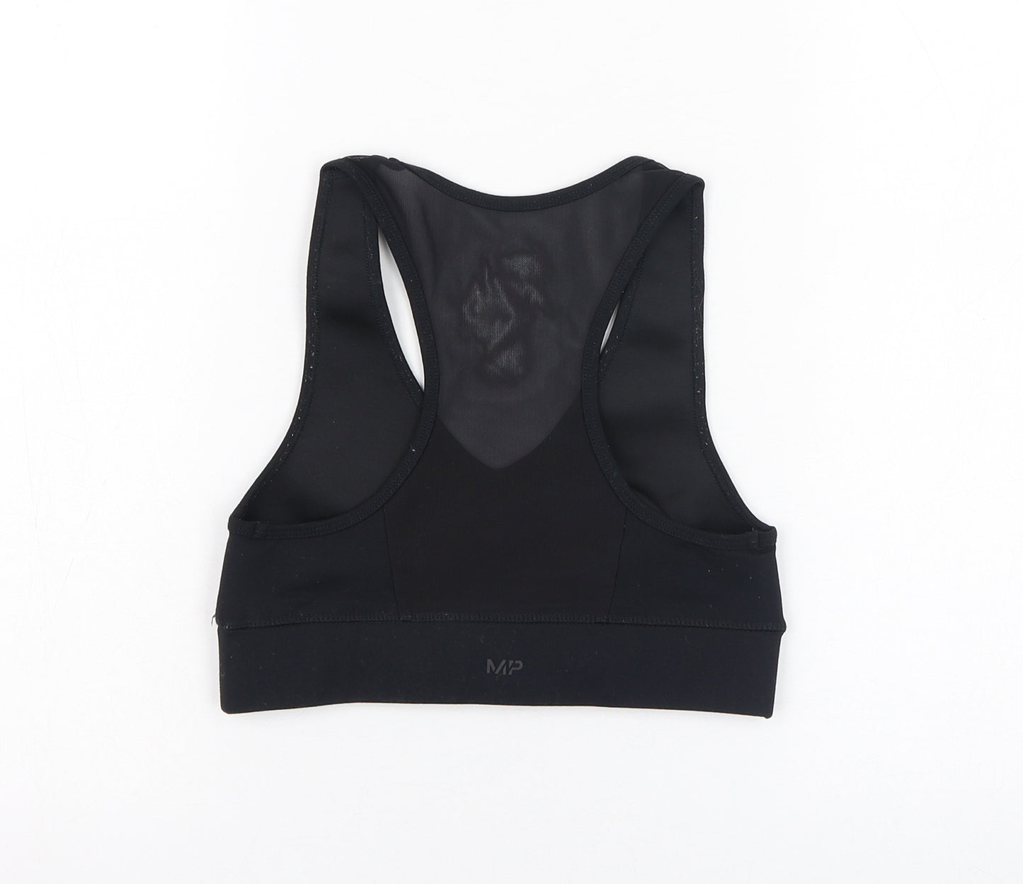 MP Womens Black  Nylon Basic Tank Size S Round Neck Pullover