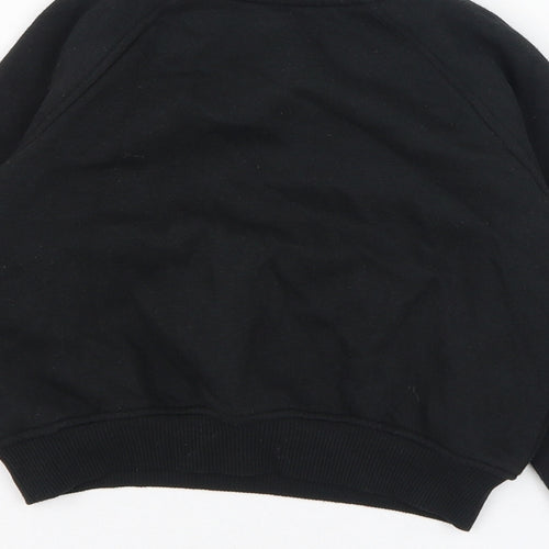 Primark Boys Black  Cotton Pullover Jumper Size 12-18 Months  Pullover - Too cute to spook, Halloween