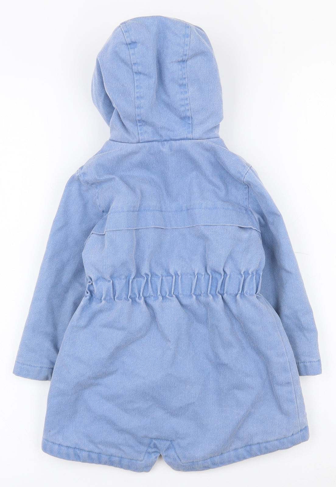 Marks and Spencer Girls Blue   Jacket Coat Size 18-24 Months   Zip