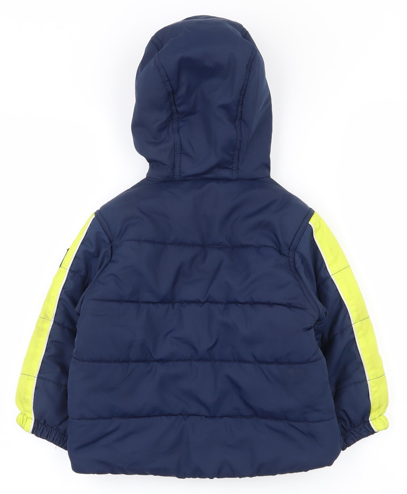 Protection System Boys Blue   Puffer Jacket Coat Size 2-3 Years  Zip