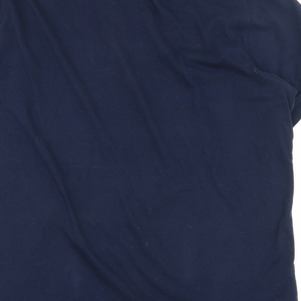 McKenzie Mens Multicoloured Striped 100% Cotton  Polo Size L Collared Button