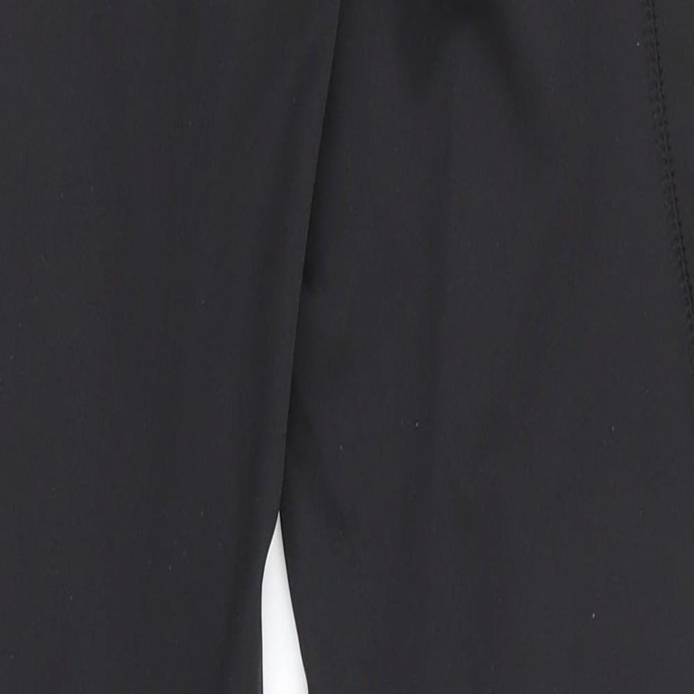 Preworn Womens Black  Polyester Compression Leggings Size XL L27.5 in Regular Pullover
