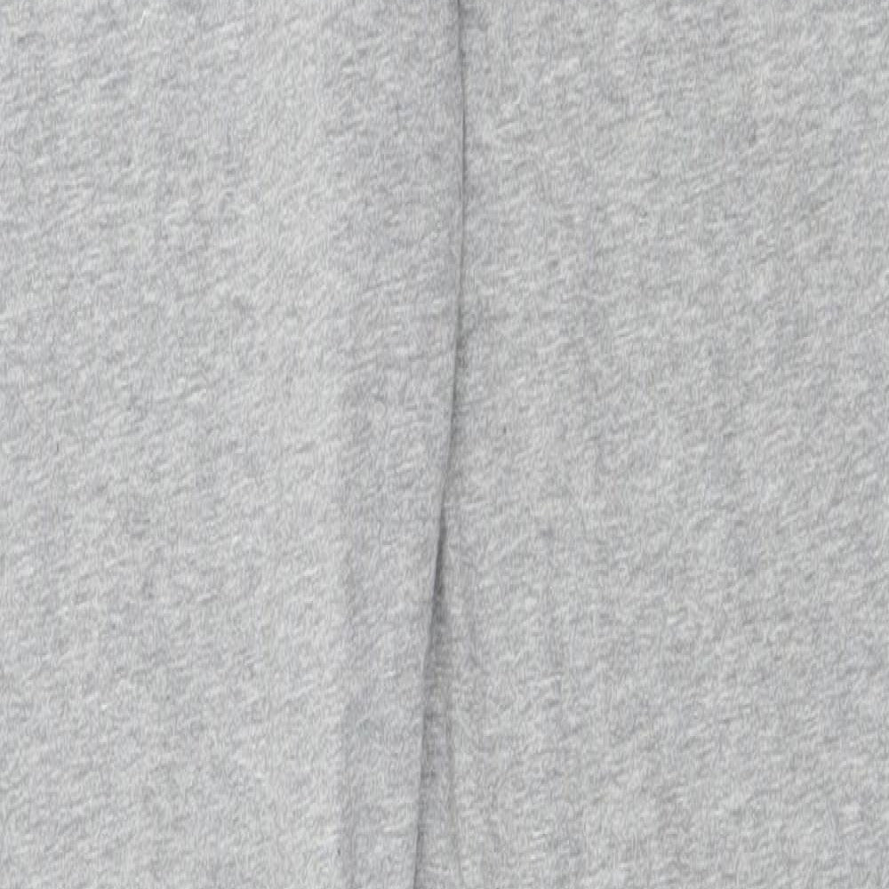 F&F Girls Grey  Cotton Pedal Pusher Trousers Size 13-14 Years  Regular