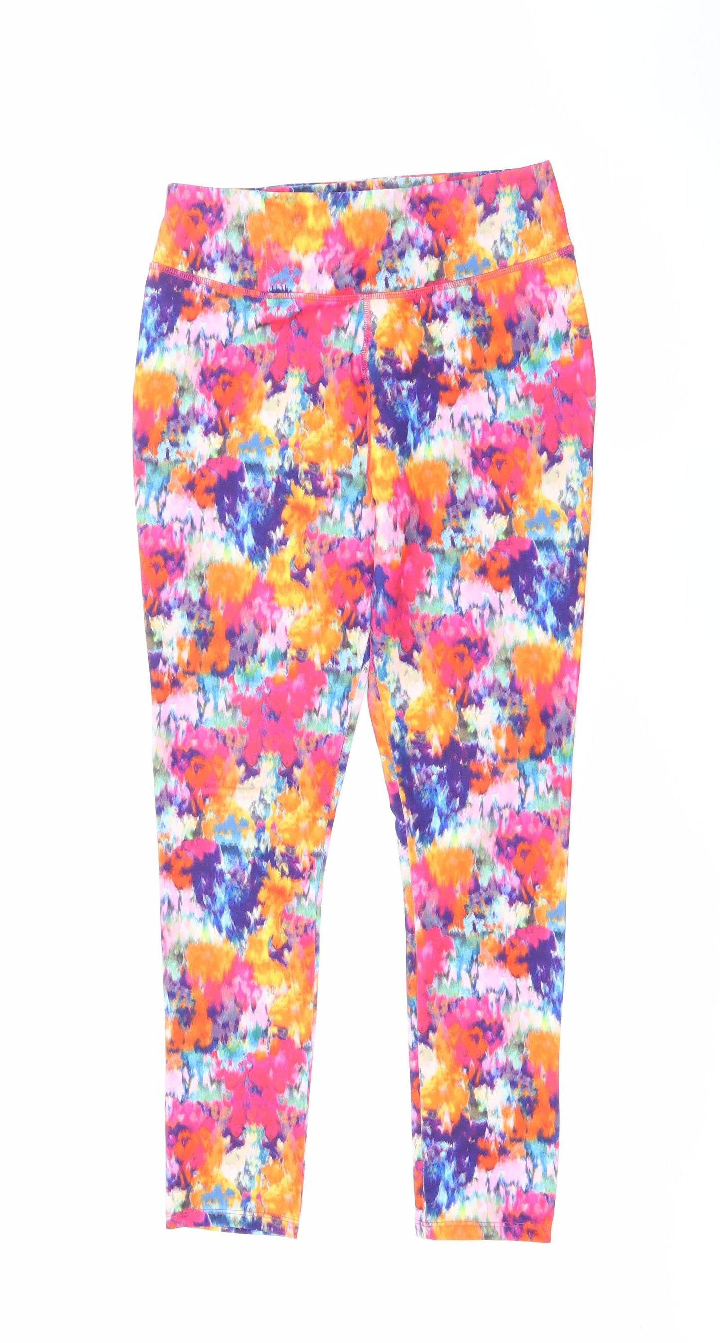 NEXT Girls Multicoloured  Polyester Pedal Pusher Trousers Size 12 Years  Regular