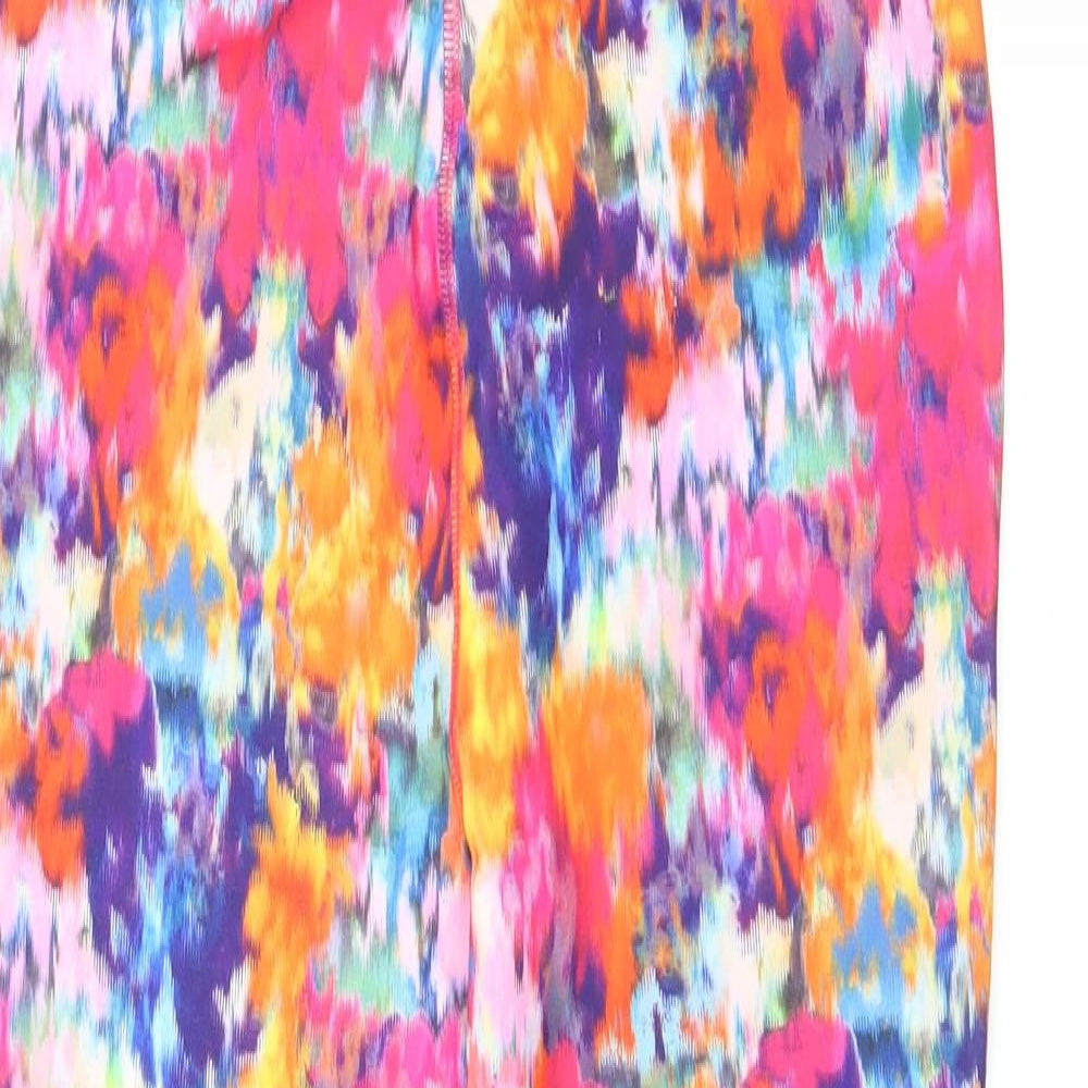 NEXT Girls Multicoloured  Polyester Pedal Pusher Trousers Size 12 Years  Regular
