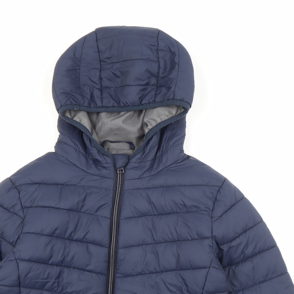 Primark Boys Blue   Rain Coat Coat Size 6-7 Years  Zip