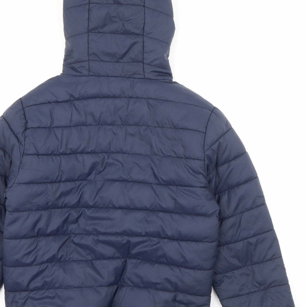 Primark Boys Blue   Rain Coat Coat Size 6-7 Years  Zip