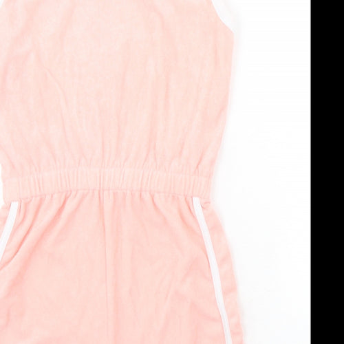 Matalan Girls Pink  Polyester Playsuit One-Piece Size 13 Years  Pullover