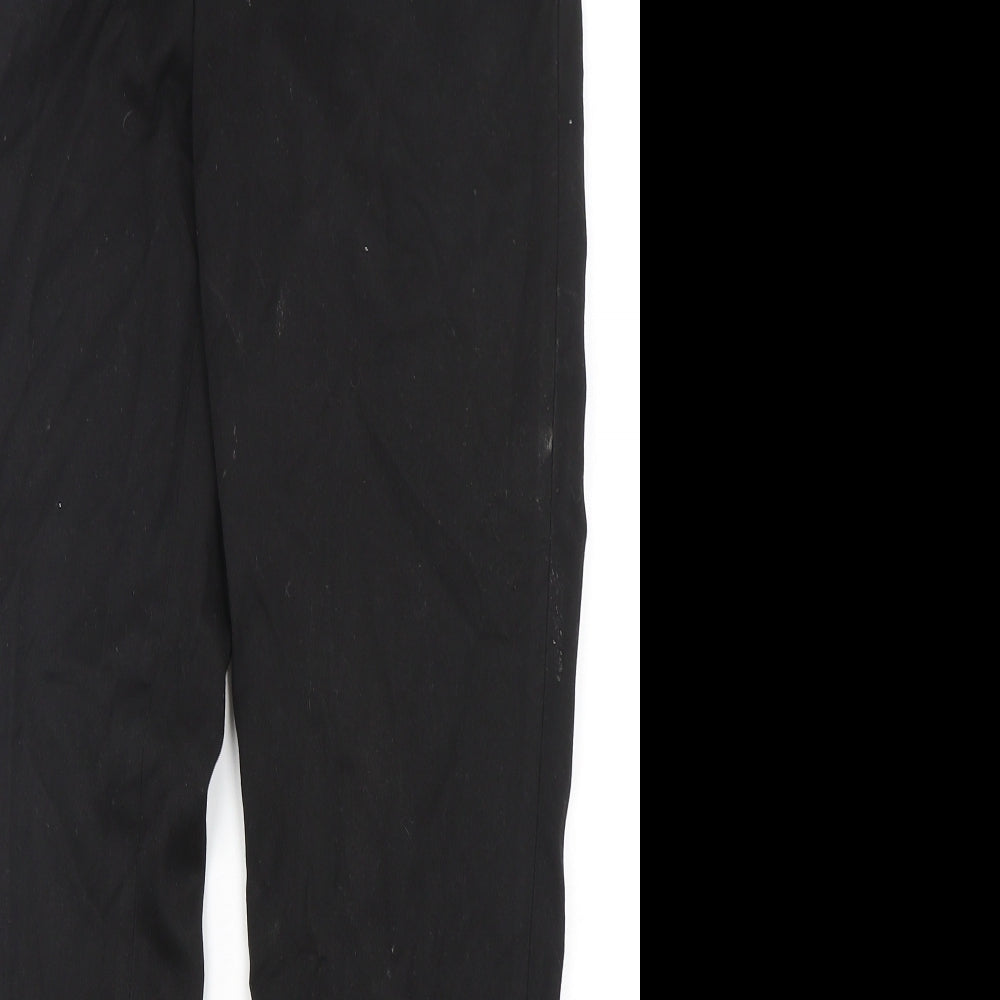 1880 Mens Black  Polyester Trousers  Size 32 L30 in Regular Button