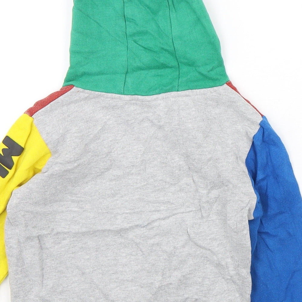 NEXT Boys Multicoloured Geometric Cotton Pullover Jumper Size 18-24 Months  Pullover - Mickey Mouse