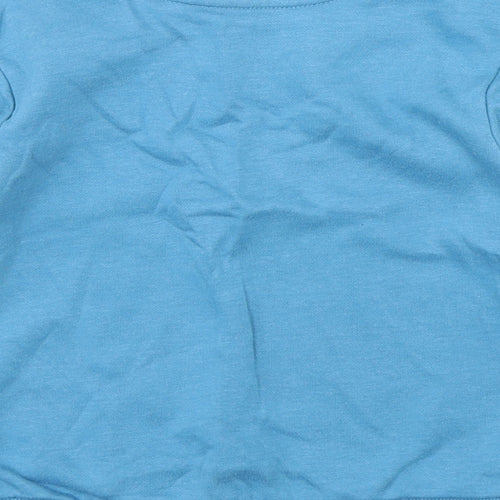 Dunnes Stores Boys Blue  Cotton Pullover Sweatshirt Size 2-3 Years  Pullover