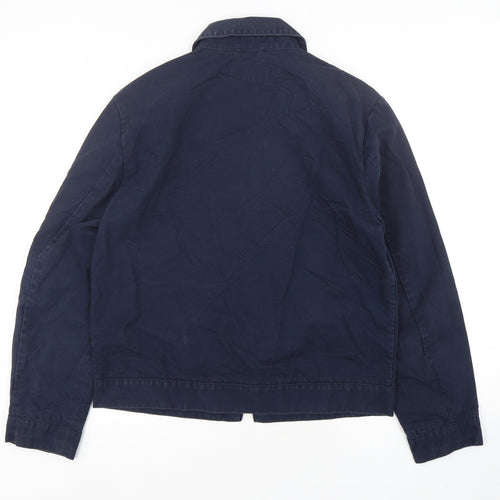 H&M Mens Blue   Bomber Jacket Jacket Size M