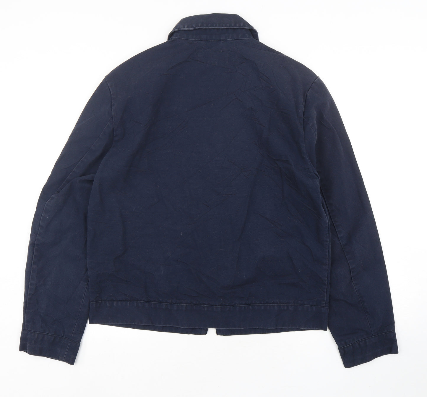 H&M Mens Blue   Bomber Jacket Jacket Size M