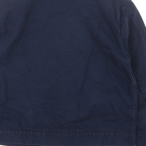 H&M Mens Blue   Bomber Jacket Jacket Size M