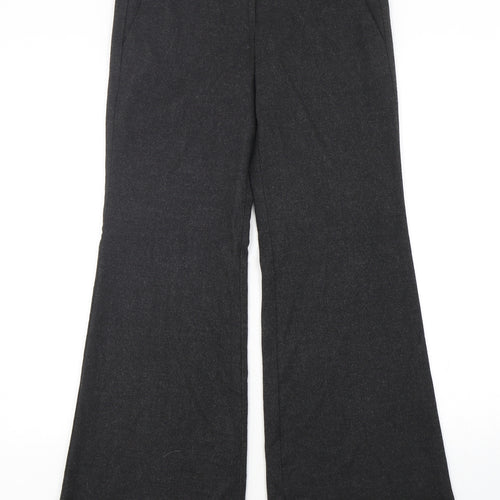 Atmosphere Womens Grey  Polyester Trousers  Size 8 L32 in Regular