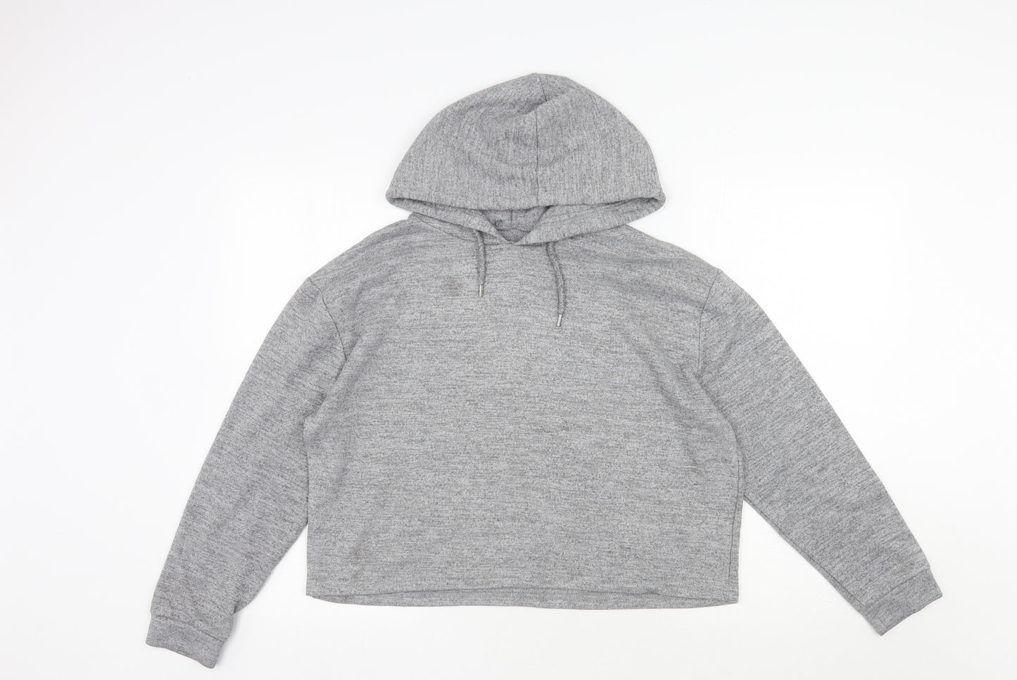 Primark Womens Grey  Polyester Pullover Hoodie Size L  Pullover