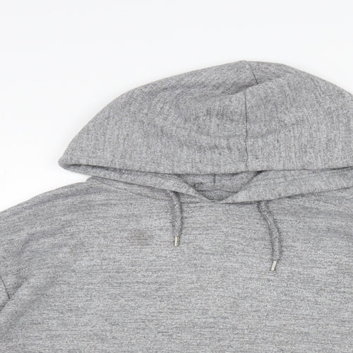 Primark Womens Grey  Polyester Pullover Hoodie Size L  Pullover