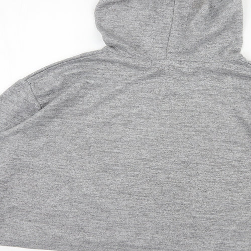 Primark Womens Grey  Polyester Pullover Hoodie Size L  Pullover