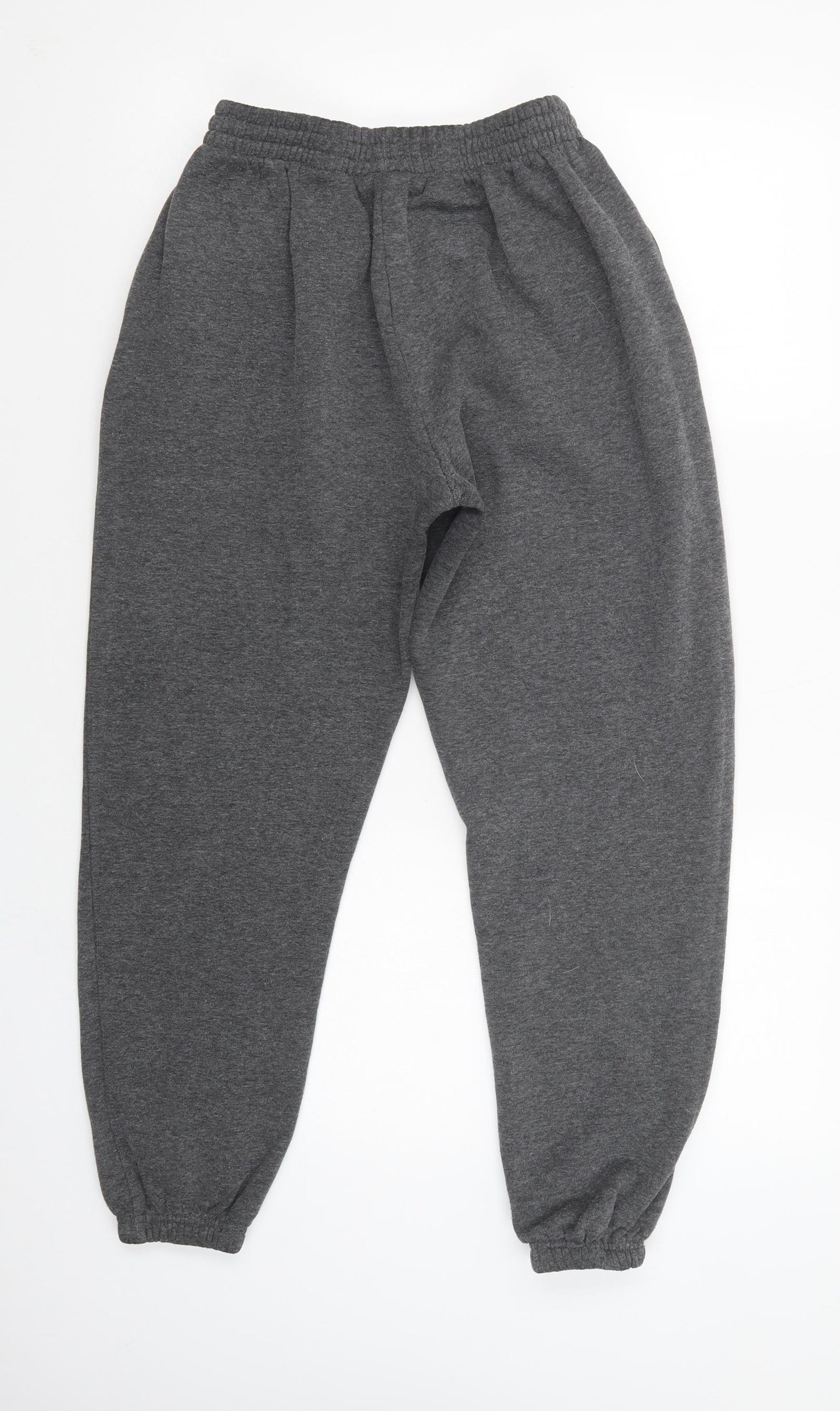 Slazenger Womens Grey  Polyester Jogger Trousers Size M L27 in Regular Drawstring