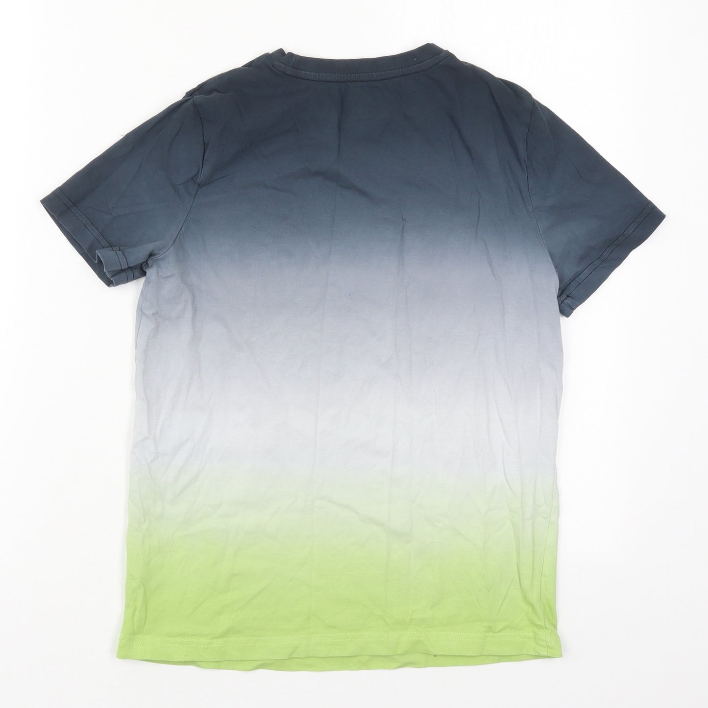 Tesco Boys Green  Cotton Basic T-Shirt Size 9-10 Years Crew Neck Pullover - Xbox Gaming