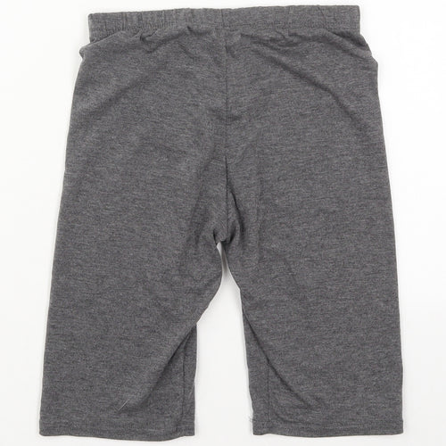 I SAW IT FIRST Womens Grey  Viscose Biker Shorts Size 8 L9 in Regular
