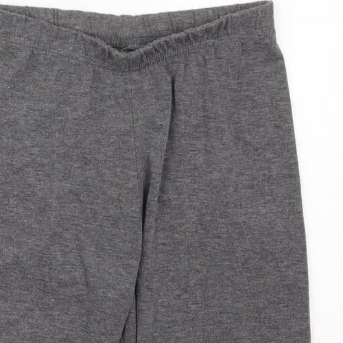 I SAW IT FIRST Womens Grey  Viscose Biker Shorts Size 8 L9 in Regular