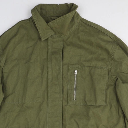 Primark Womens Green   Jacket  Size 14  Button