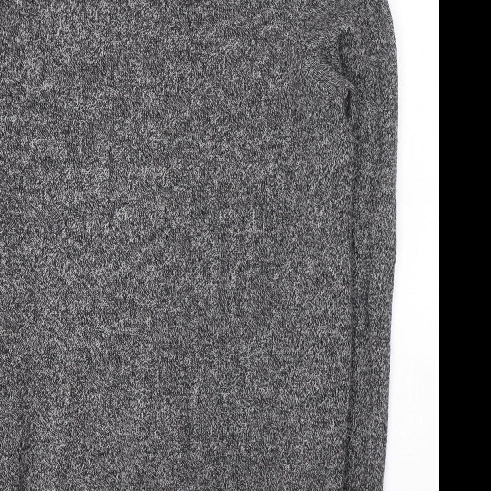 F&F Mens Grey  Wool Full Zip Sweatshirt Size S