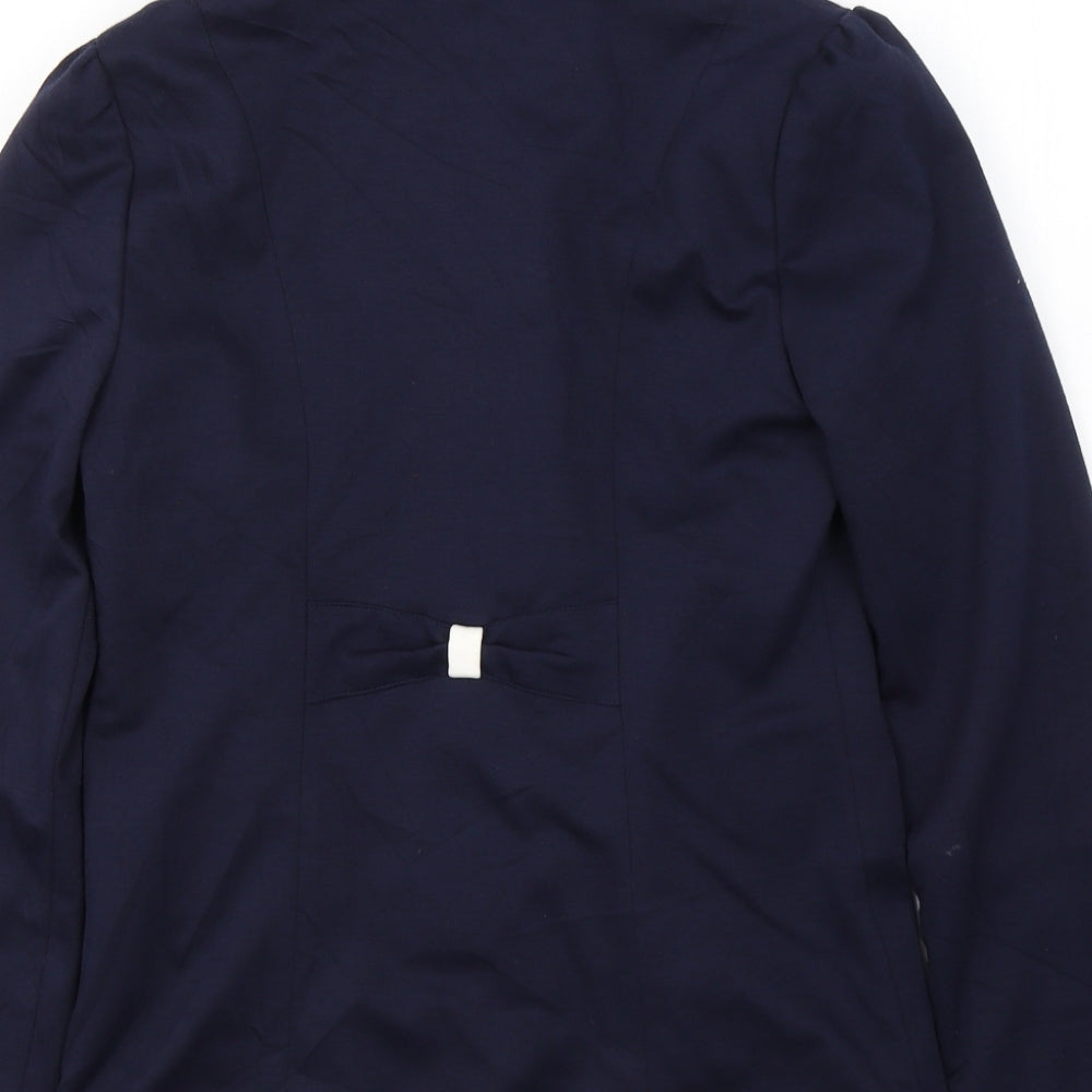 TU Girls Blue   Jacket Blazer Size 11-12 Years  Button