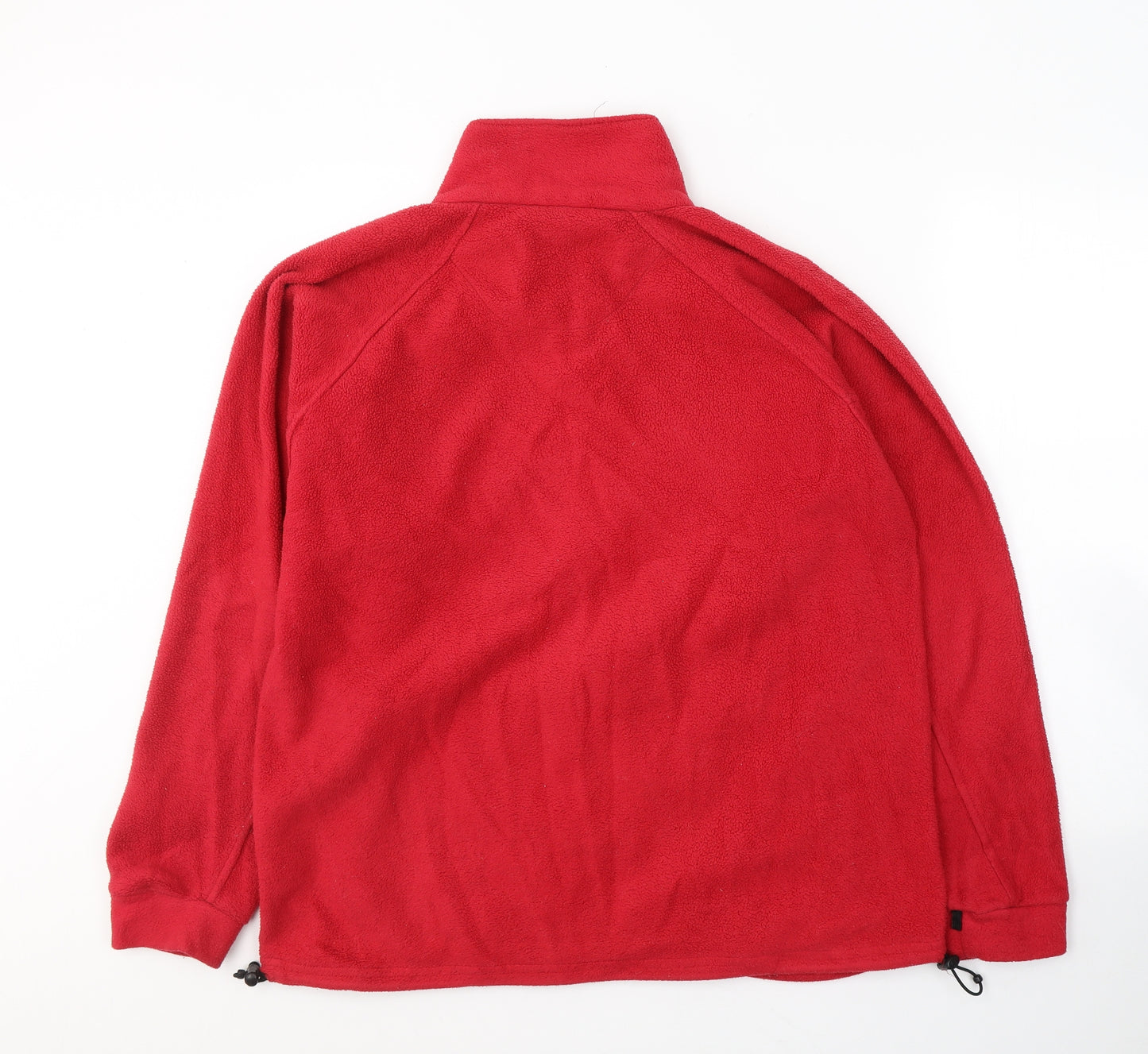 Regatta Mens Red  Polyester Full Zip Sweatshirt Size L