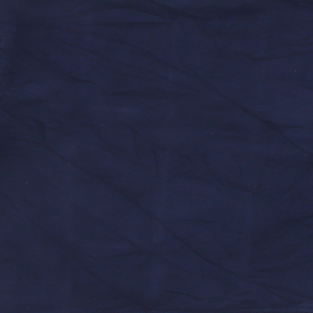 NEXT Boys Blue  100% Cotton Pullover Sweatshirt Size 5-6 Years  Pullover - Christmas Santa