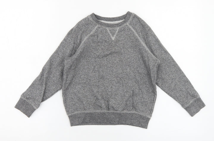 NEXT Boys Grey  100% Cotton Pullover Sweatshirt Size 6-7 Years  Pullover