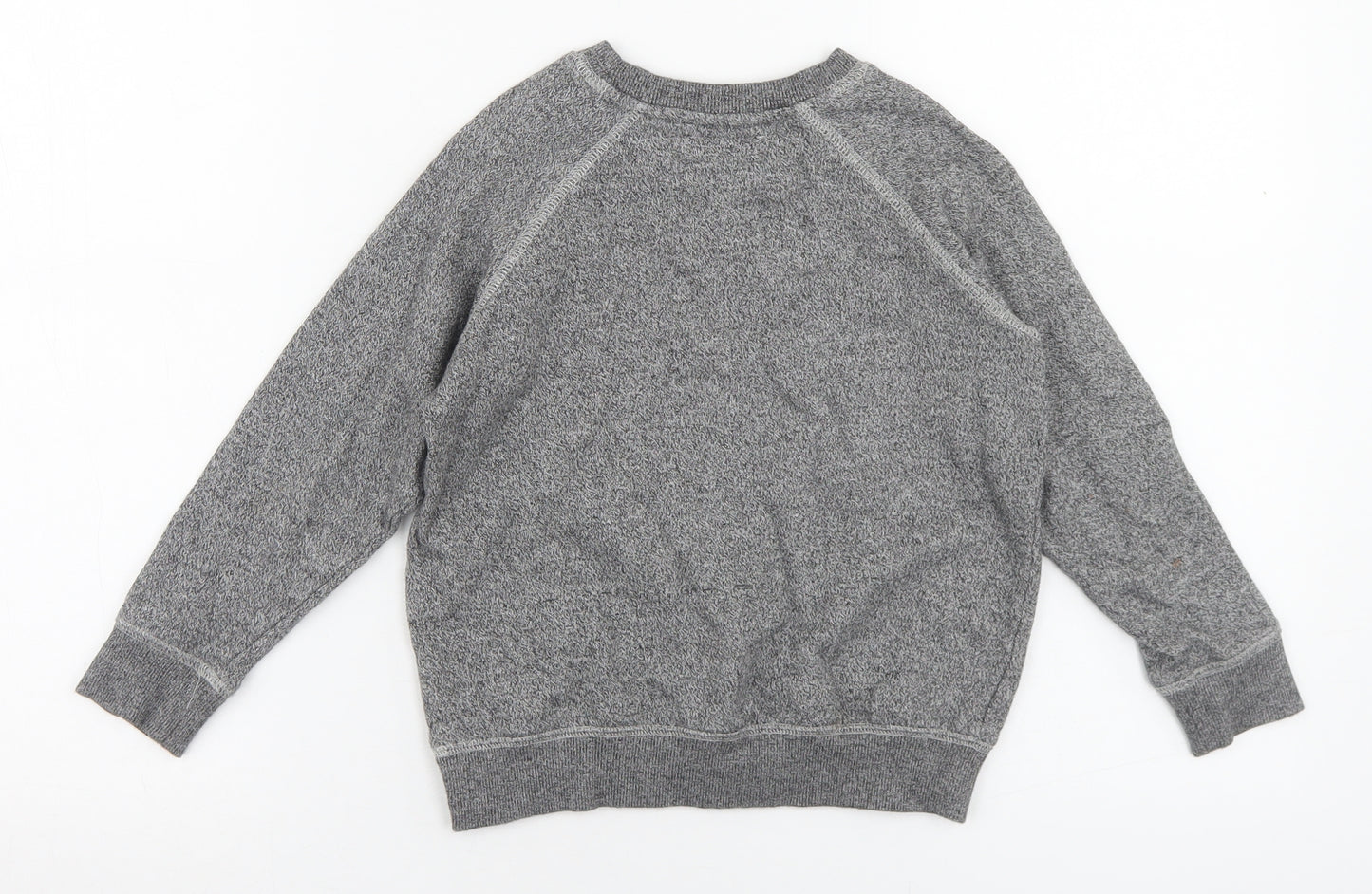 NEXT Boys Grey  100% Cotton Pullover Sweatshirt Size 6-7 Years  Pullover