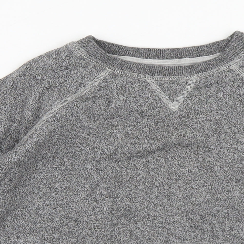 NEXT Boys Grey  100% Cotton Pullover Sweatshirt Size 6-7 Years  Pullover