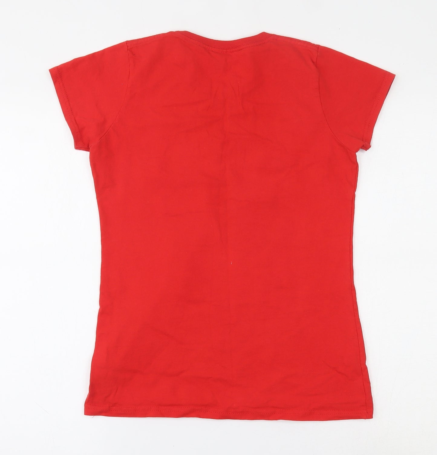 Fruit of the Loom Mens Red  Cotton  T-Shirt Size S Round Neck  - Liverpool football club