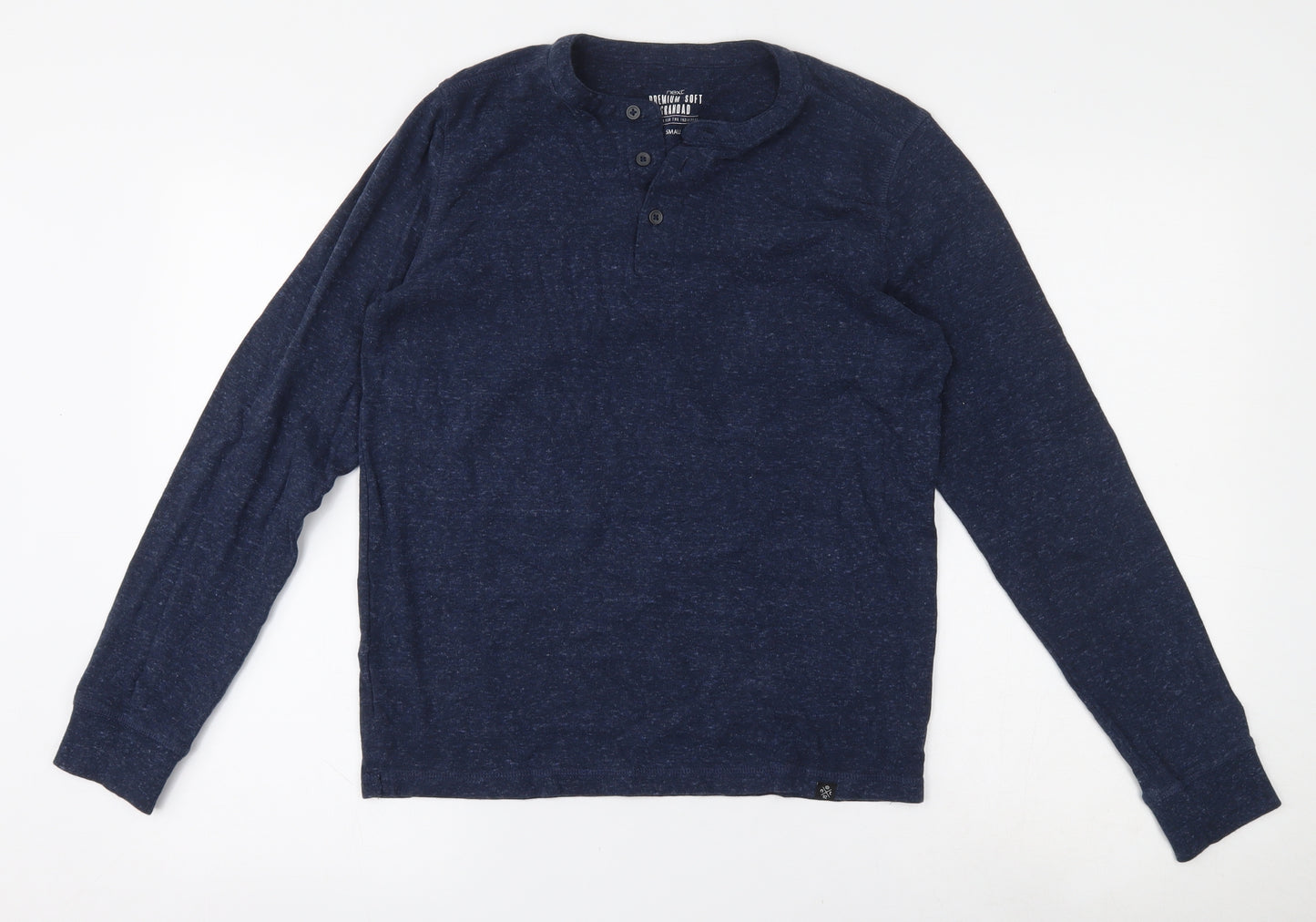 NEXT Mens Blue  Cotton  T-Shirt Size S Round Neck