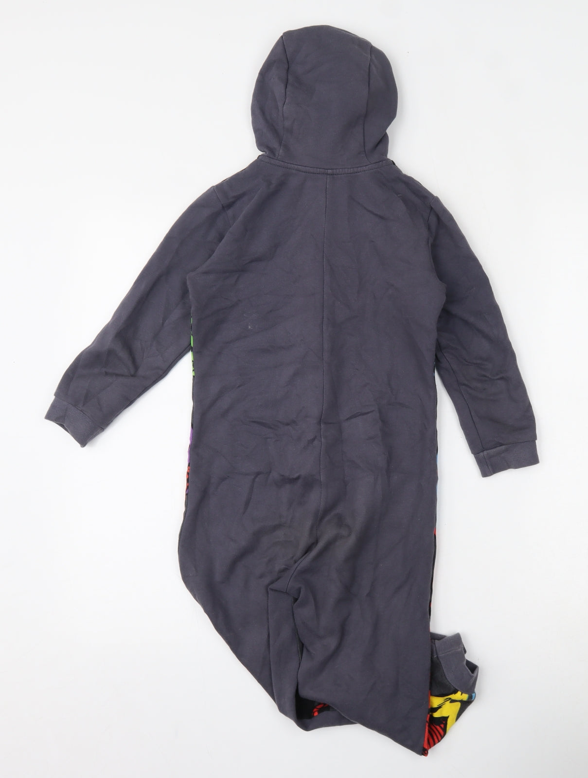 George Boys Grey  Cotton  One Piece Size 5-6 Years  Zip - Marvel