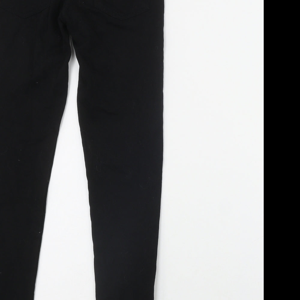 ESMARA Womens Black  Cotton Jegging Leggings Size XS L30 in